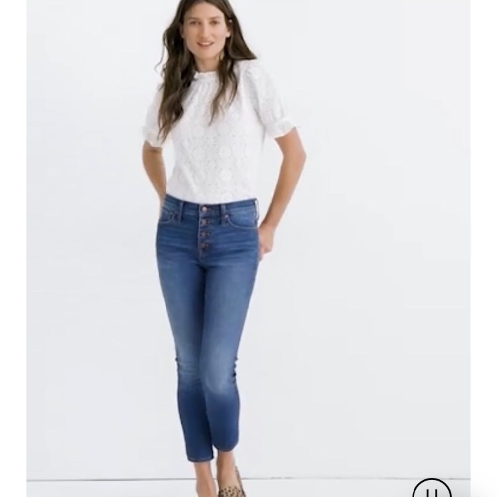 Madewell high rise skinny